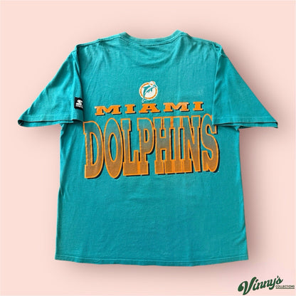 Vintage 1994 Starter NFL Miami Dolphins Football Shirt Mens Large