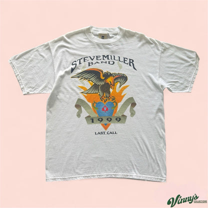 Vintage 1999 Steven Miller Band Last Call Tour Shirt Mens XL