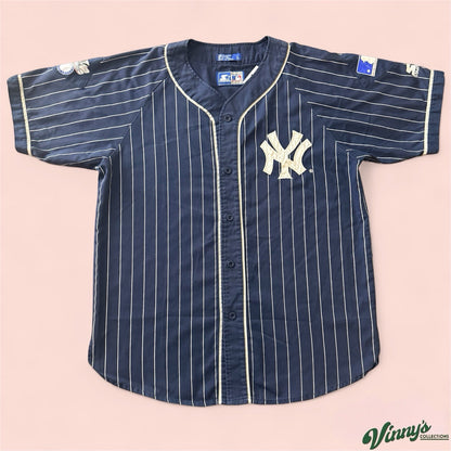 Vintage Starter MLB New York Yankees Baseball Jersey Mens Large