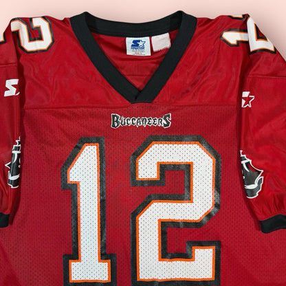 Vintage Starter NFL Tampa Buccaneers Trent Dilfer Football Jersey Mens 48 Large