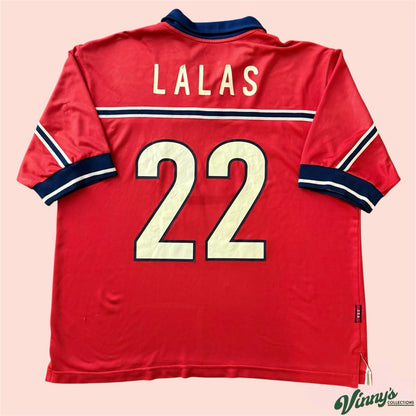 Nike 1998 USA Alexi Lalas USMNT Away Soccer Football Jersey Kit Mens XL