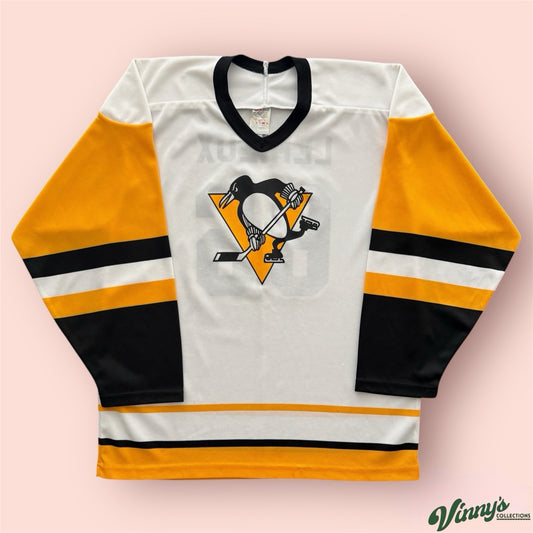 Vintage CCM NHL Pittsburgh Penguins Mario Lemieux Hockey Jersey Mens Medium
