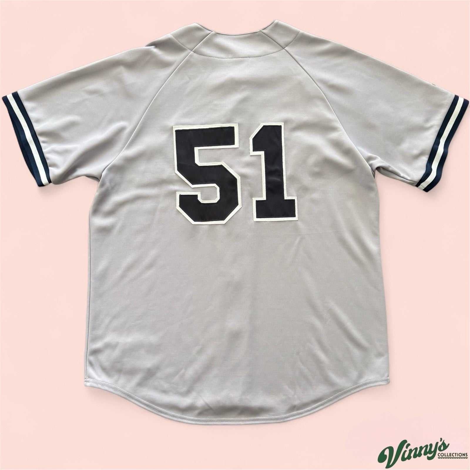 Majestic MLB New York Yankees Bernie Williams Baseball Jersey Mens XL