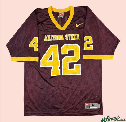 Nike NCAA Arizona State Sun Devils Pat Tillman Football Jersey Mens Medium