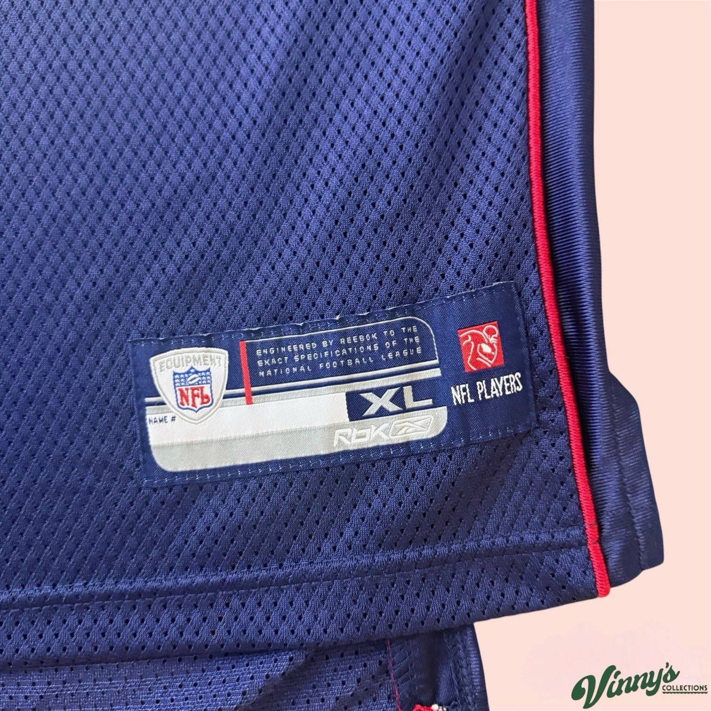 Reebok NFL New England Patriots Adalius Thomas Football Jersey Mens XL