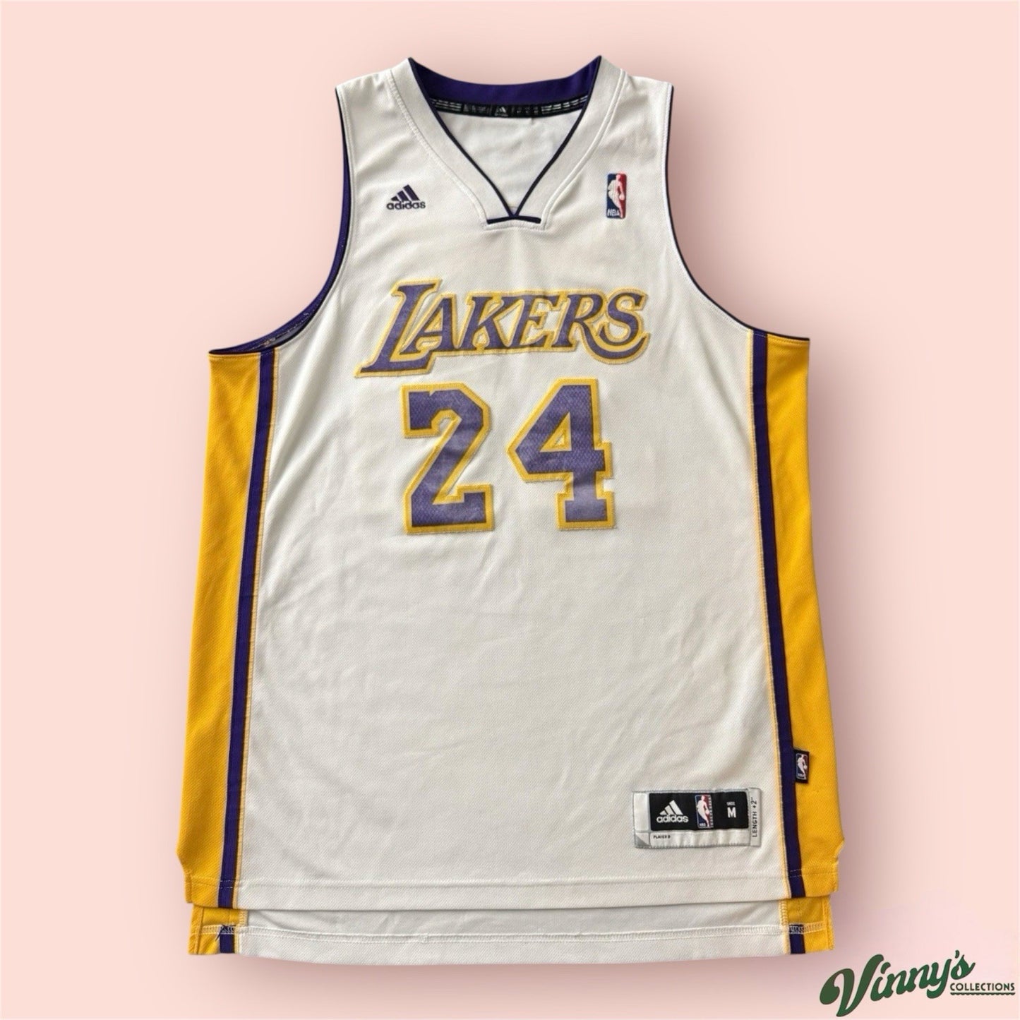 Adidas NBA Los Angeles Lakers Kobe Bryant Basketball Jersey Mens Medium