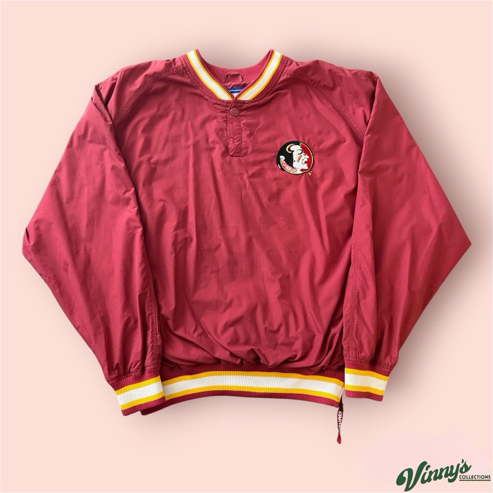 Vintage Starter NCAA Florida State Seminoles FSU College Jacket Mens XL