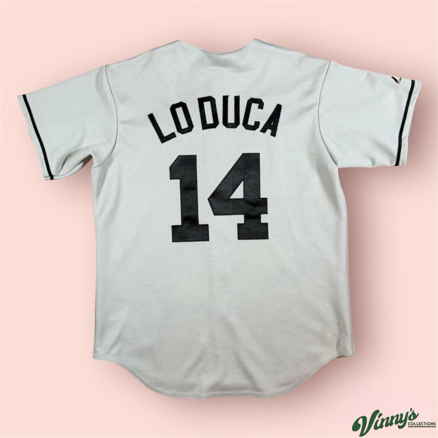 Majestic MLB Florida Marlins Paul Lo Duca Baseball  Jersey Mens Medium