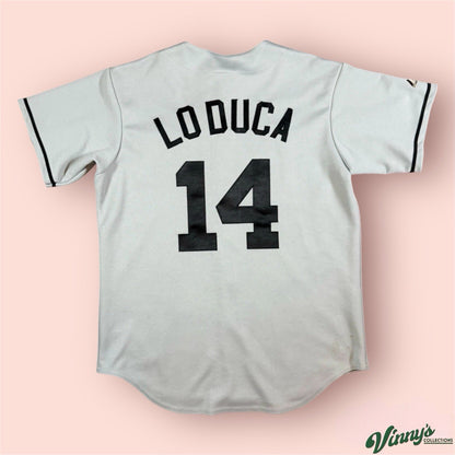 Majestic MLB Florida Marlins Paul Lo Duca Baseball  Jersey Mens Medium