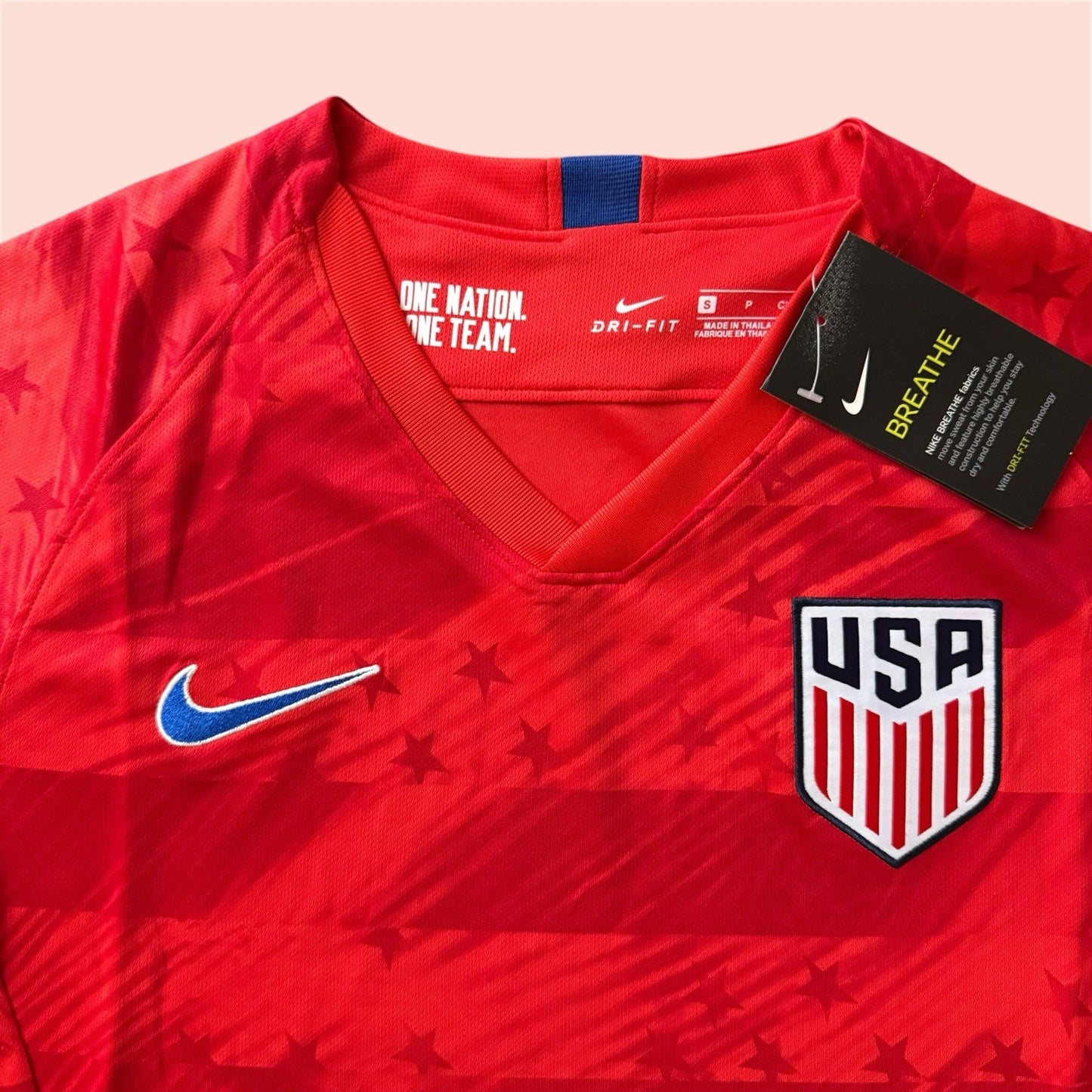 2019 Nike USMNT USA  Away Soccer Football Jersey Kit Mens Small