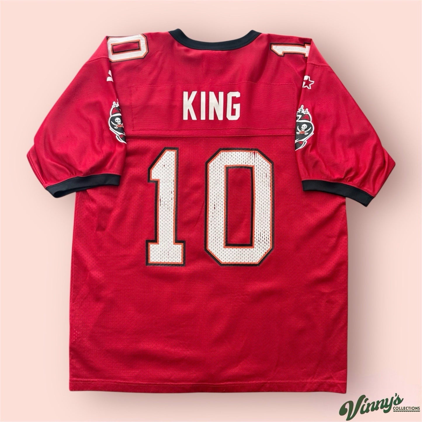 Vintage Starter NFL Tampa Buccaneers Shaun King Football Jersey Mens 46 Medium