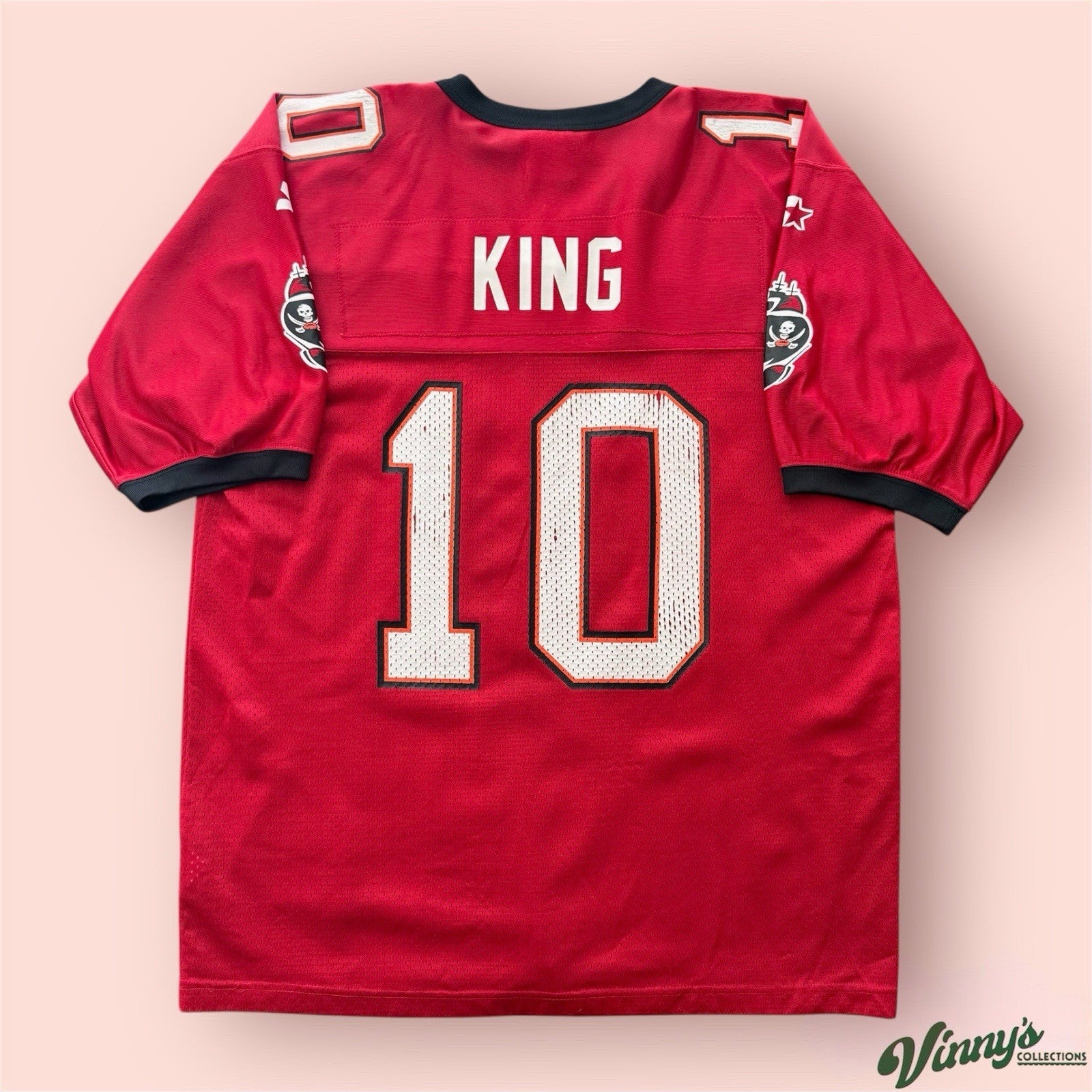 Vintage Starter NFL Tampa Buccaneers Shaun King Football Jersey Mens 46 Medium