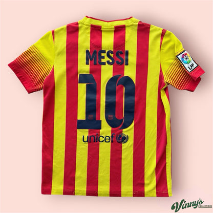 Nike Barcelona Lionel Messi Soccer Jersey Kit Youth Kids Large