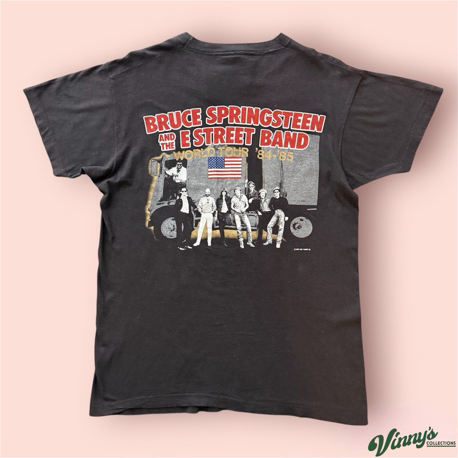 Vintage 1984 Bruce Springsteen E Street Band Shirt Mens XL