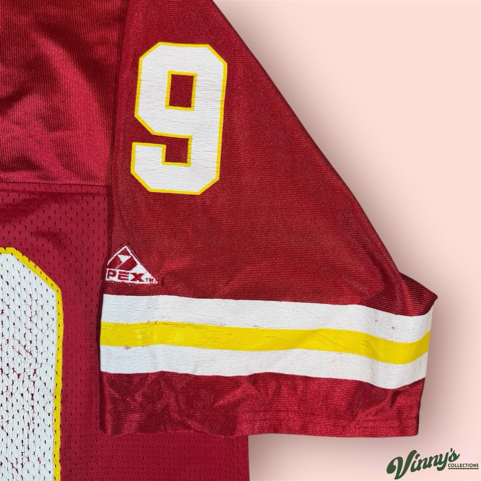Vintage Apex One NFL Kansas City Chiefs Joe Montana Football Jersey Mens Medium