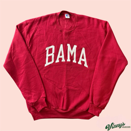 Vintage Russell Athletic NCAA Alabama Crimson Tide College Sweatshirt Mens 2XL