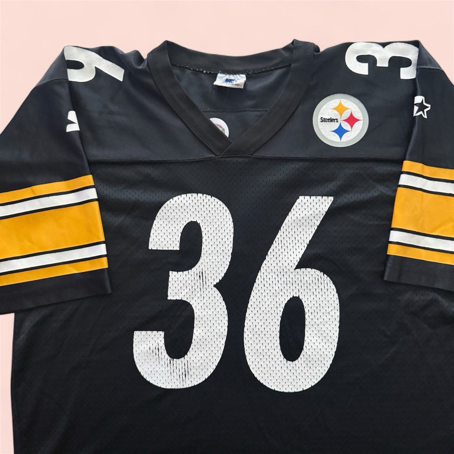 Starter NFL Pittsburgh Steelers Jerome Bettis Football Jersey Mens 48 Large