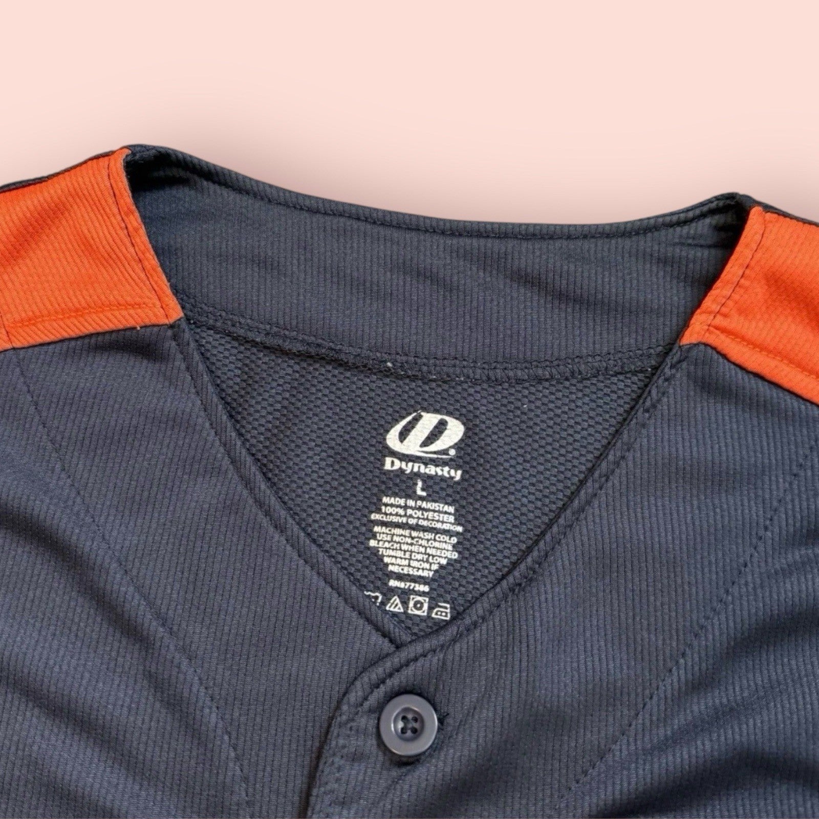 Dynasty MLB Houston Astros Baseball Jersey Mens Large