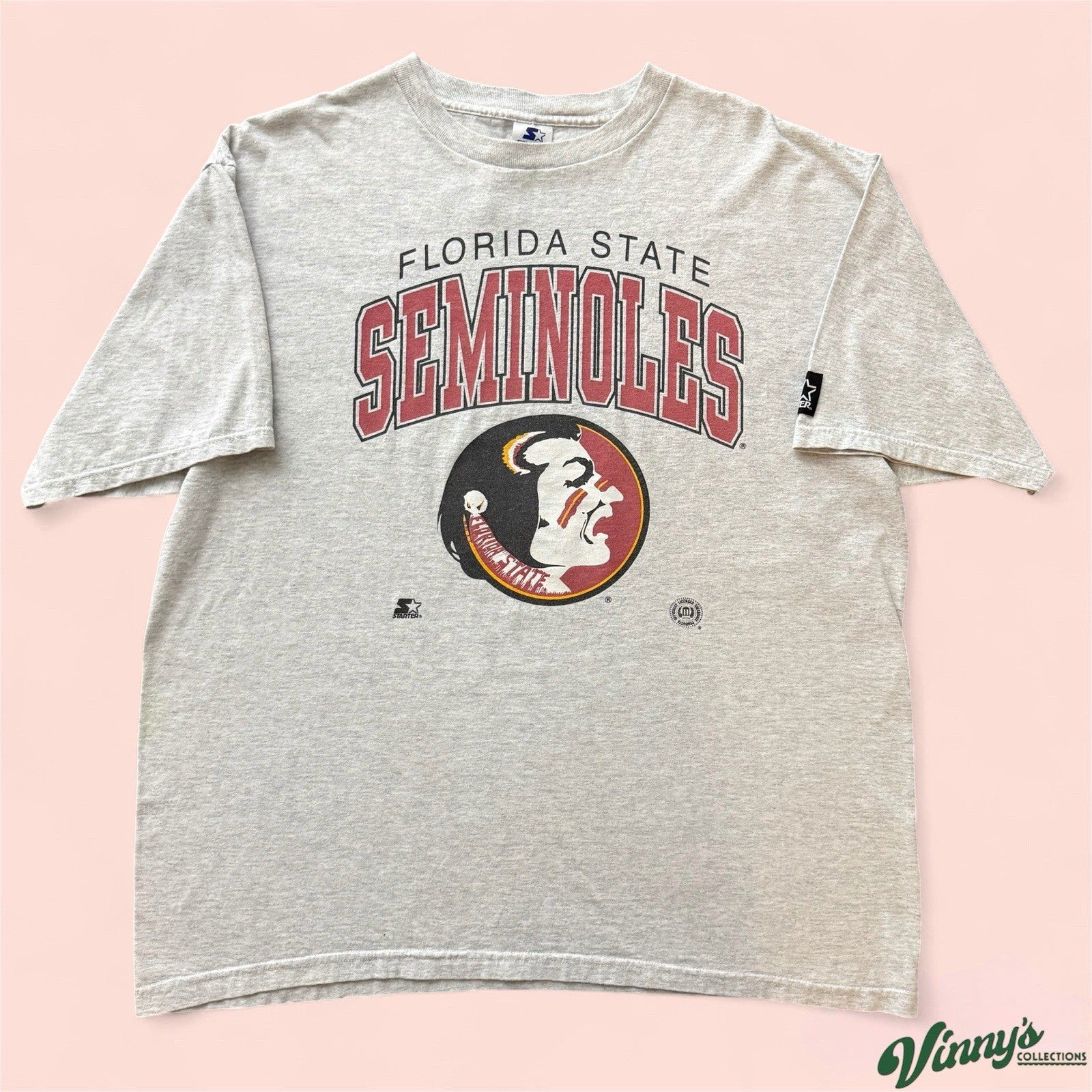 Vintage Starter NCAA Florida State Seminoles FSU College Shirt Mens XL