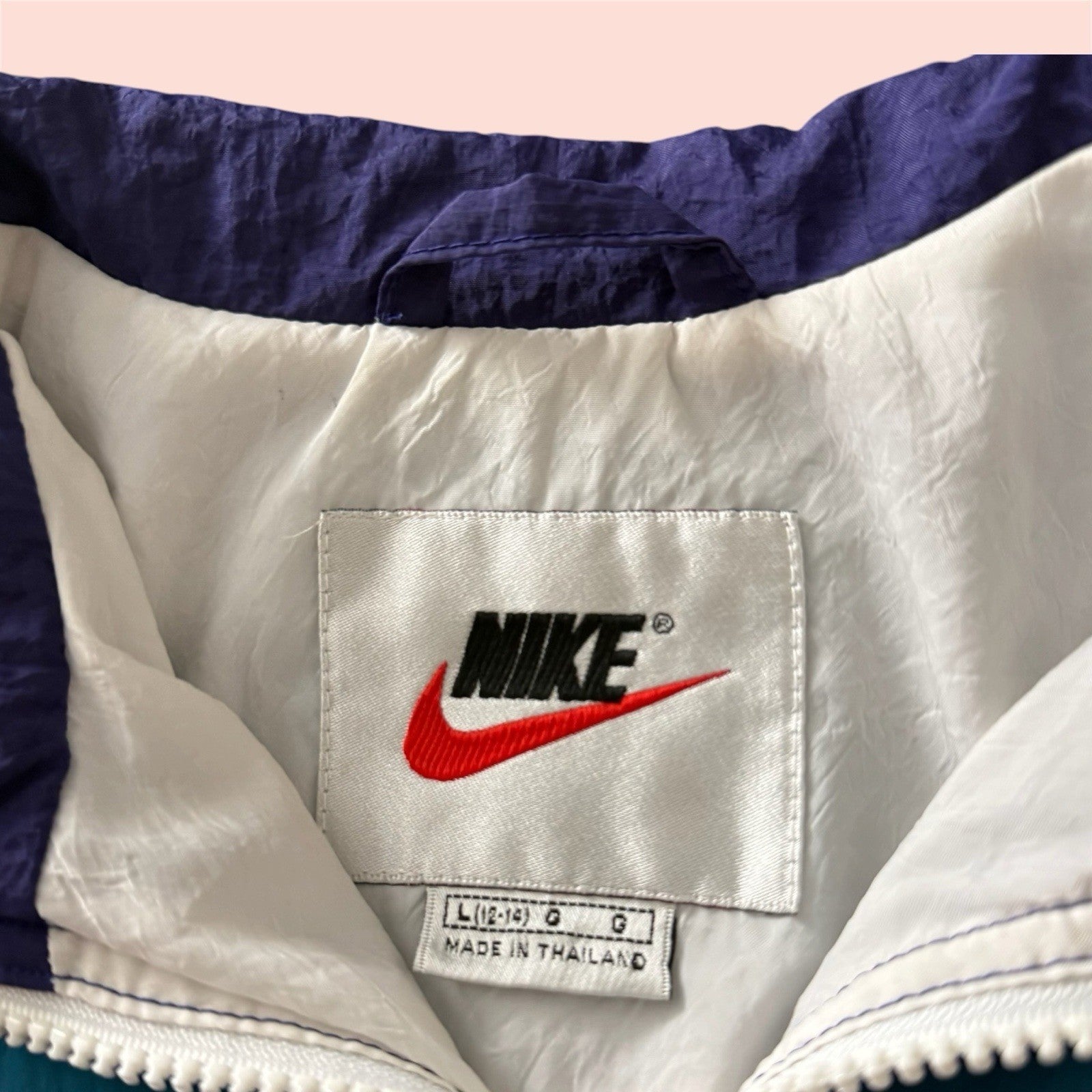 Vintage 90s Nike Windbreaker Jacket Mens Large