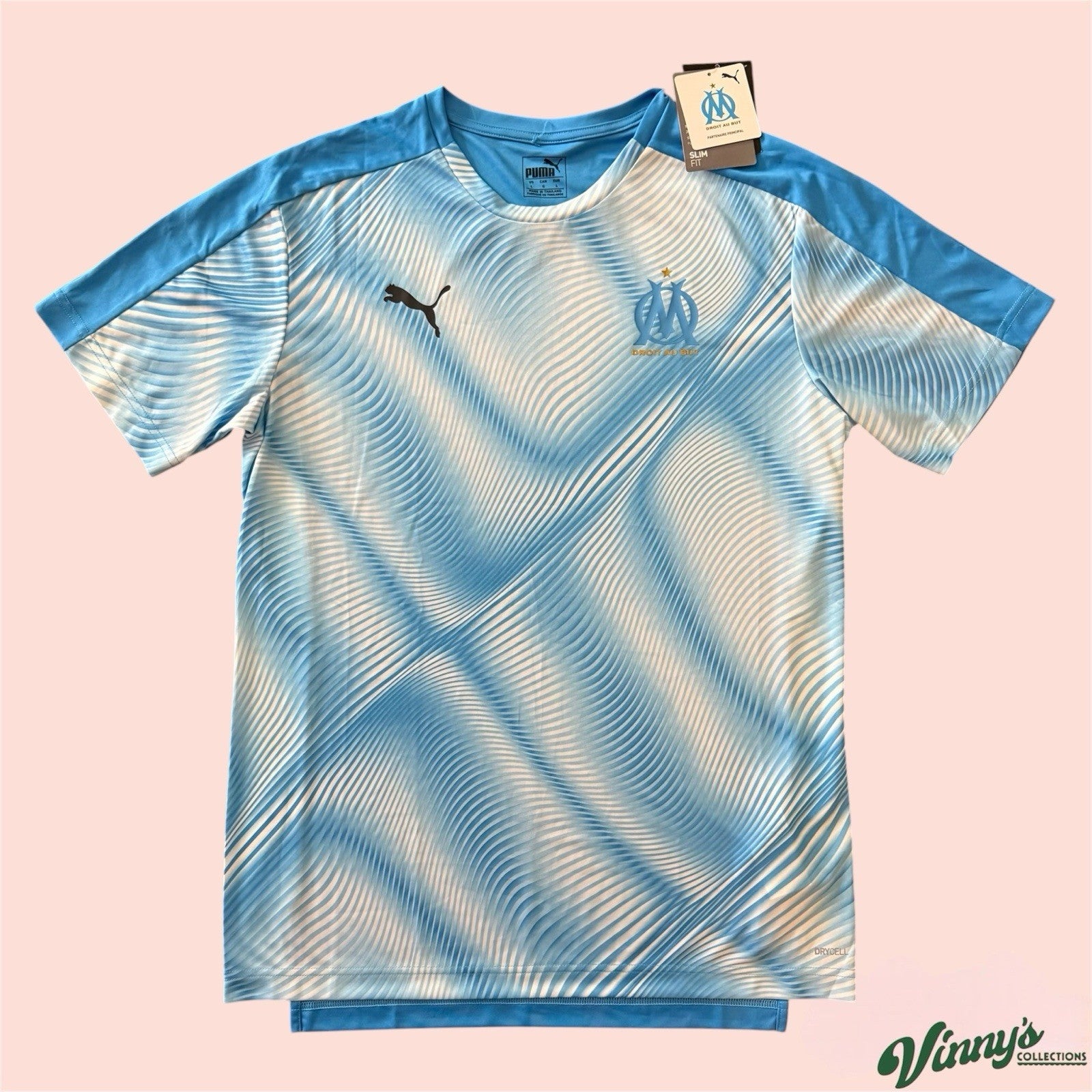 2019/20 Puma Olympique Marseille Soccer Kit Jersey Mens Large