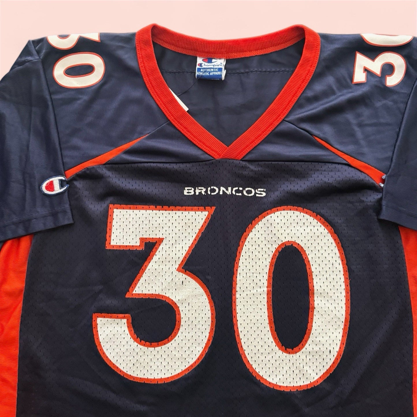 Champion NFL Denver Broncos Terrell Davis Football Jersey Youth XL