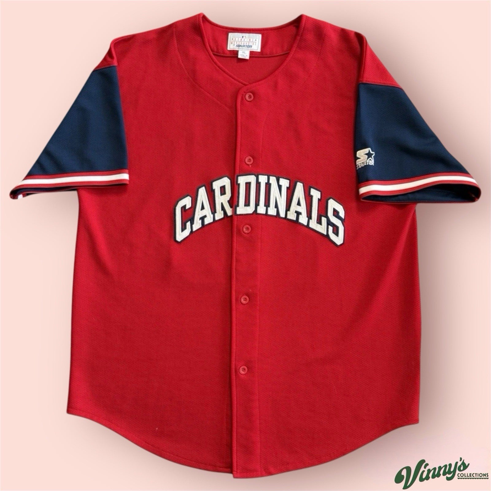 Starter MLB St Louis Cardinals Mark McGwire Baseball Jersey Mens XL