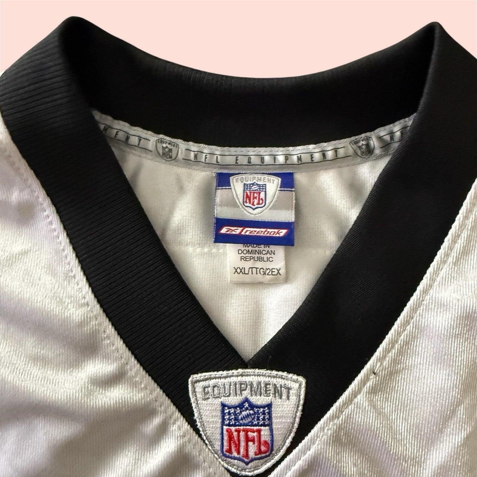 Reebok NFL Tampa Buccaneers Keyshawn Johnson Football Jersey Mens 2XL