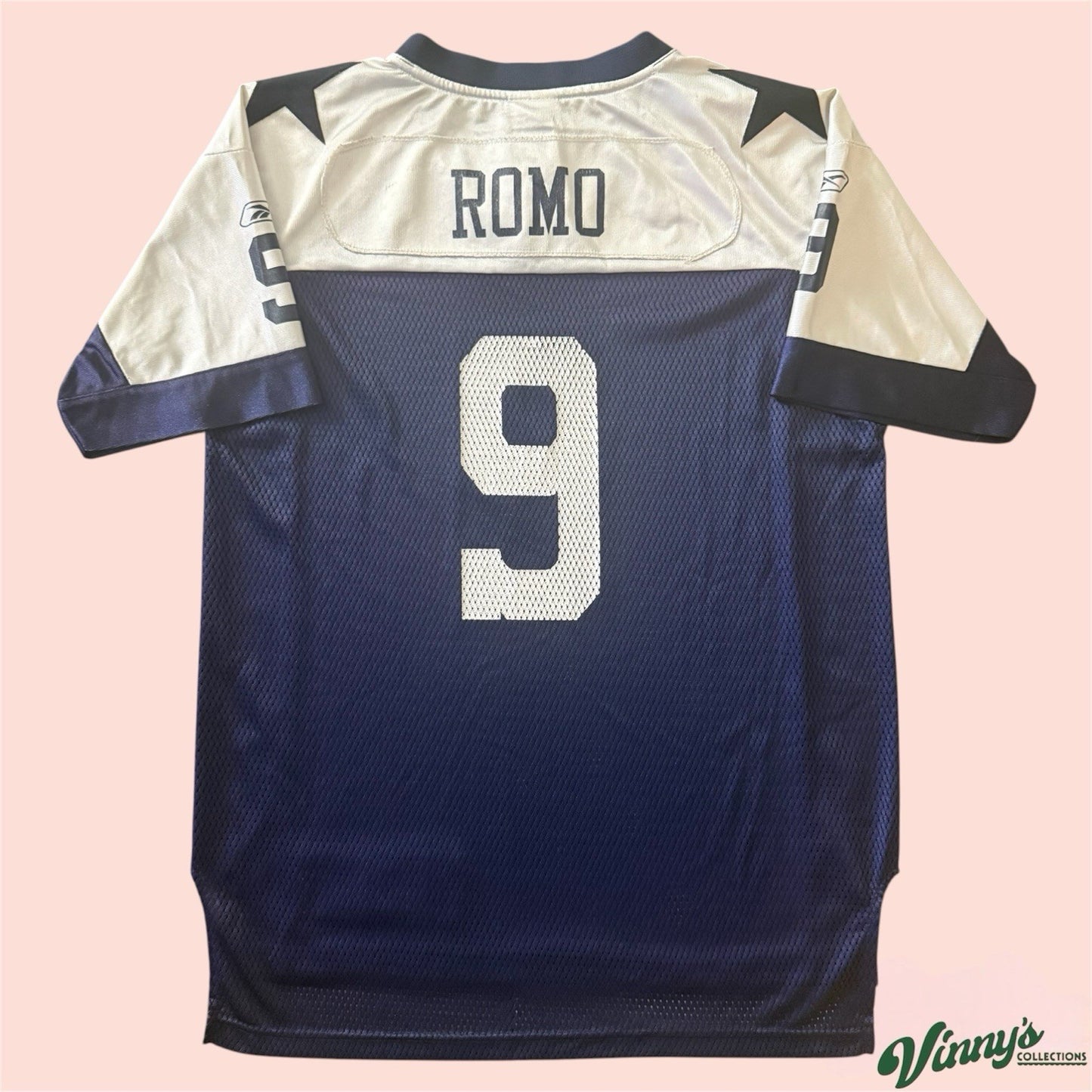 Reebok NFL Dallas Cowboys Tony Romo Football Jersey Youth XL