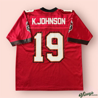 Vintage Adidas NFL Tampa Buccaneers Keyshawn Johnson Football Jersey Mens Medium