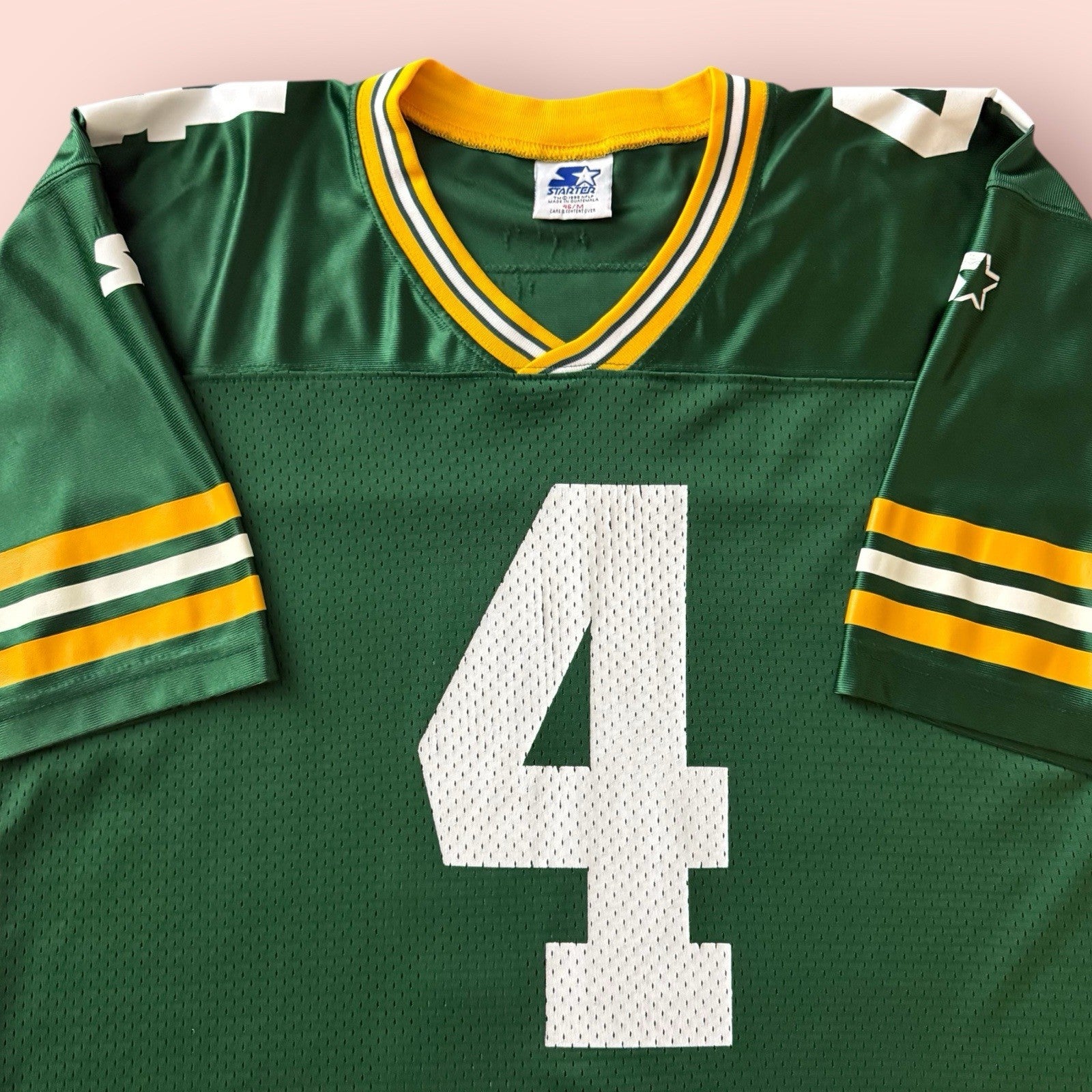 Starter NFL  Green Bay Packers Brett Favre Football Jersey Mens 46 Medium