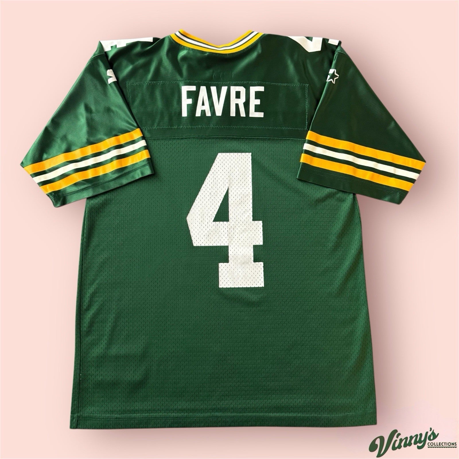 Starter NFL  Green Bay Packers Brett Favre Football Jersey Mens 46 Medium
