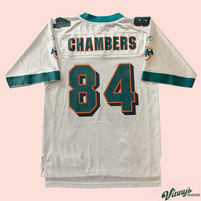 Reebok NFL Miami Dolphins Chris Chambers Football Jersey Mens Small
