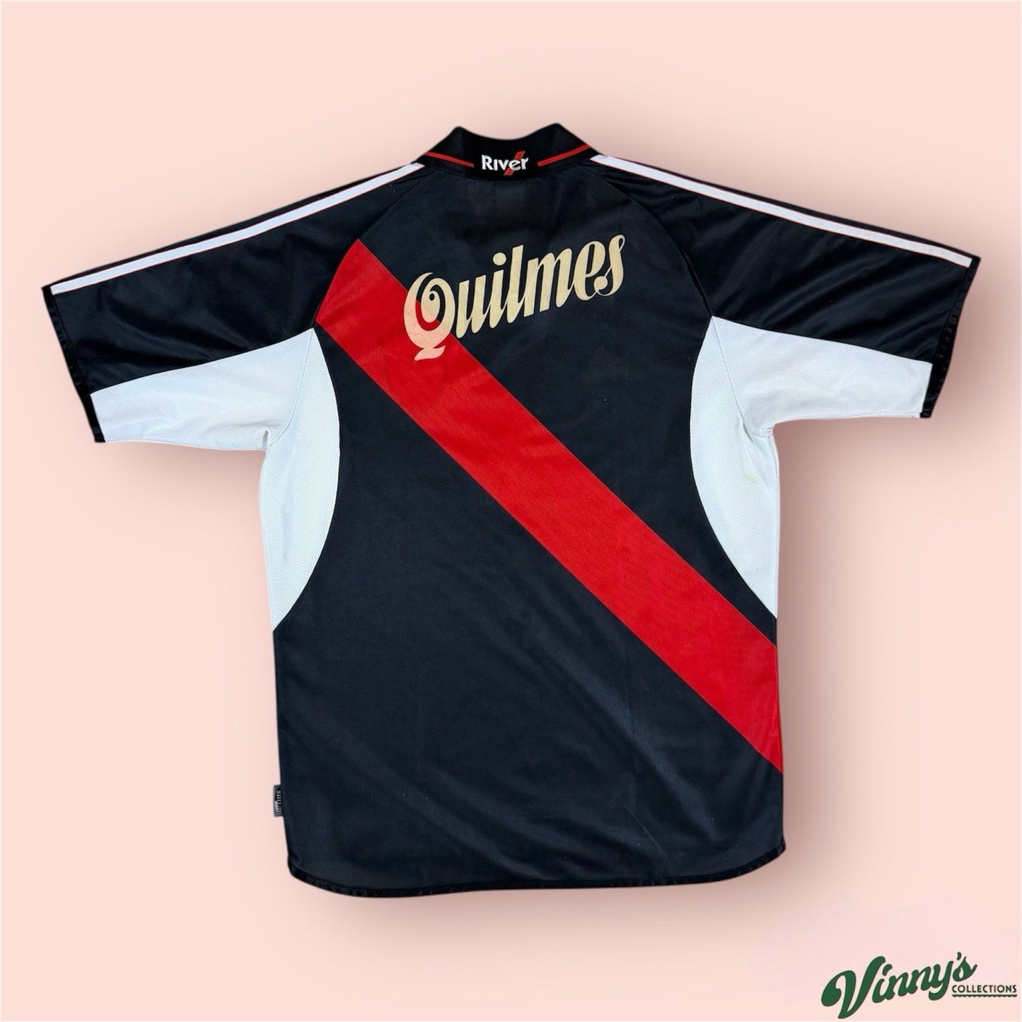 2000 Adidas River Plate Soccer Jersey Kit Mens Medium