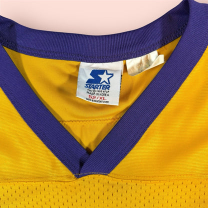 Starter NFL Minnesota Vikings Cris Carter Football Jersey Mens 52 XL