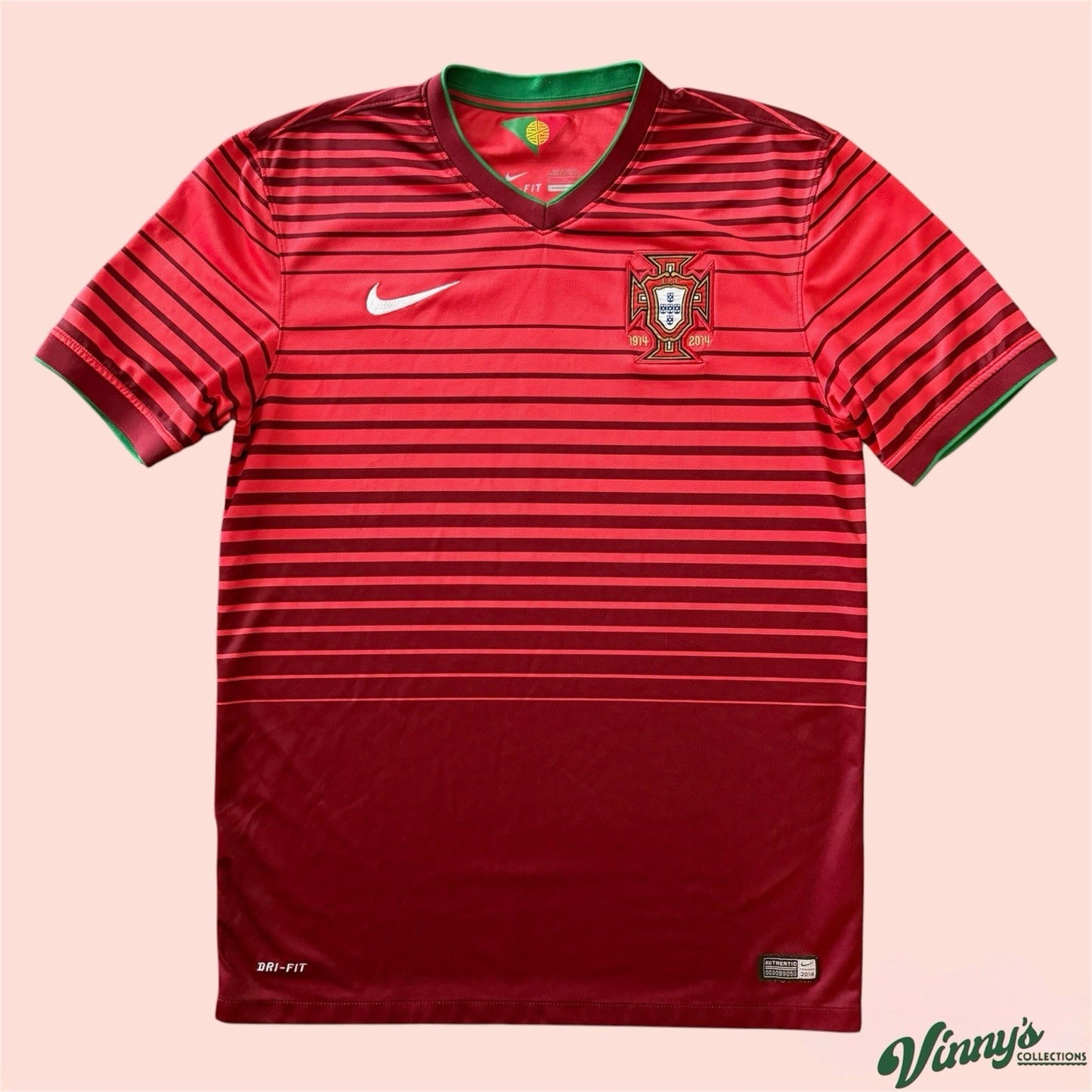 Nike Dri Fit Portugal National Soccer Kit Jersey Mens Medium