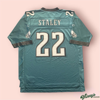 Reebok NFL Philadelphia Eagles Duce Staley Football Jersey Mens XL