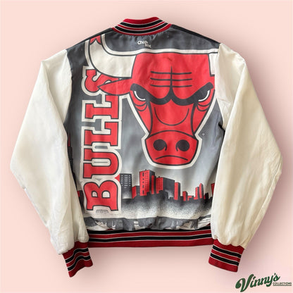 Vintage Chalk Line NBA Chicago Bulls Basketball Fanimation Jacket Mens Small