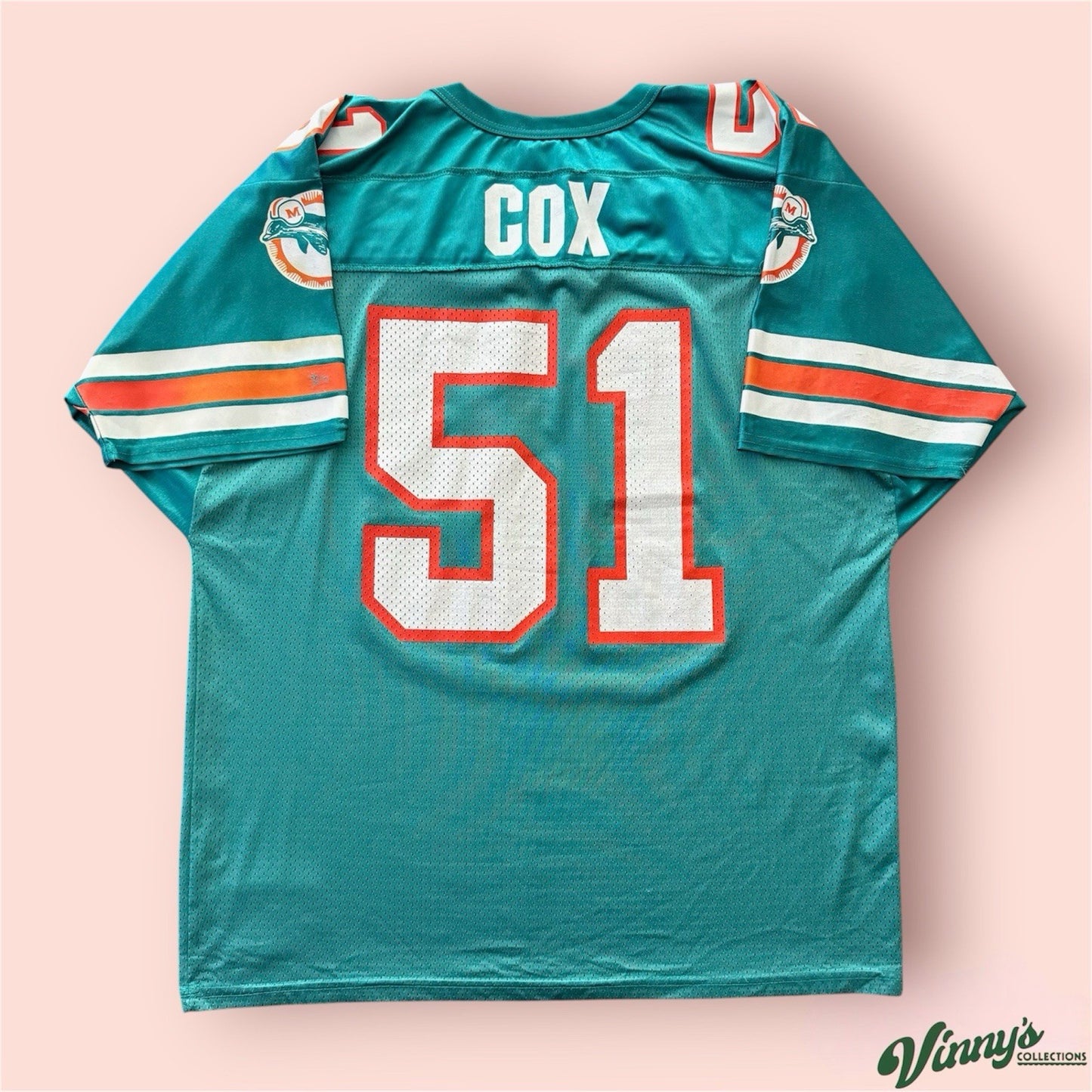 Wilson NFL Miami Dolphins Bryan Cox Football Jersey Mens XL