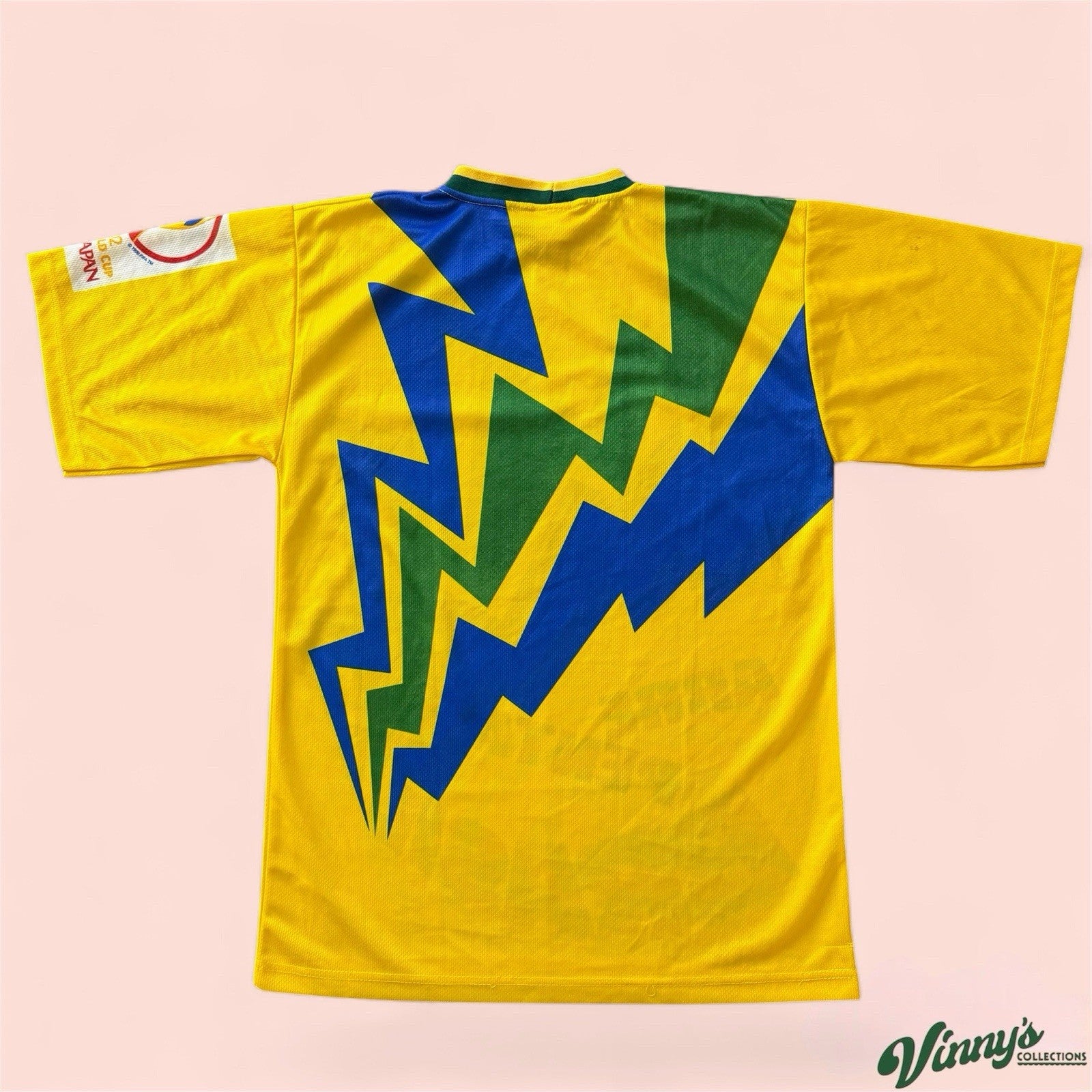 2002 World Cup Arre Penta Brasil Soccer Shirt Mens Medium