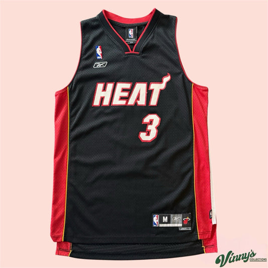Reebok NBA Miami Heat Dwyane Wade Basketball Jersey Mens Medium