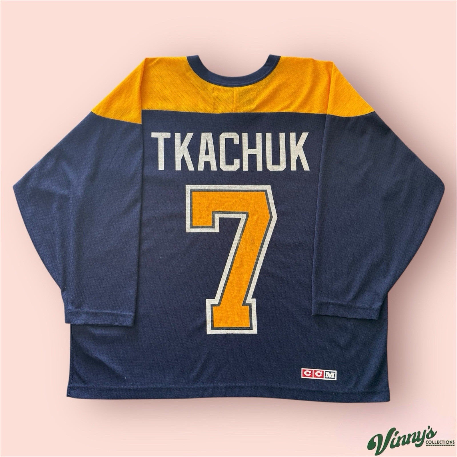 Vintage CCM NHL St Louis Blues Keith Tkachuk Hockey Jersey Mens XL