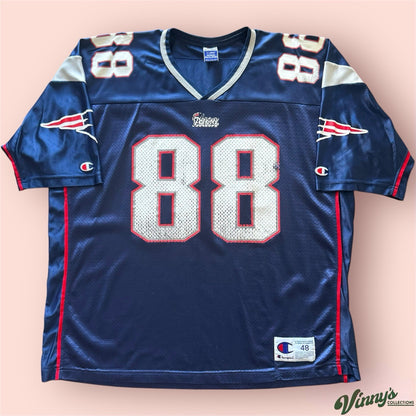 Vintage Champion NFL New England Patriots Terry Glenn Football Jersey Mens 48 XL