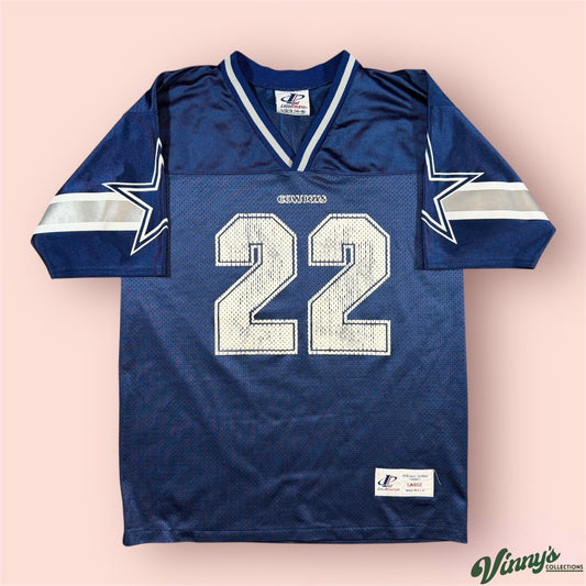 Logo Athletic NFL Dallas Cowboys Emmitt Smith Football Jersey Youth Large