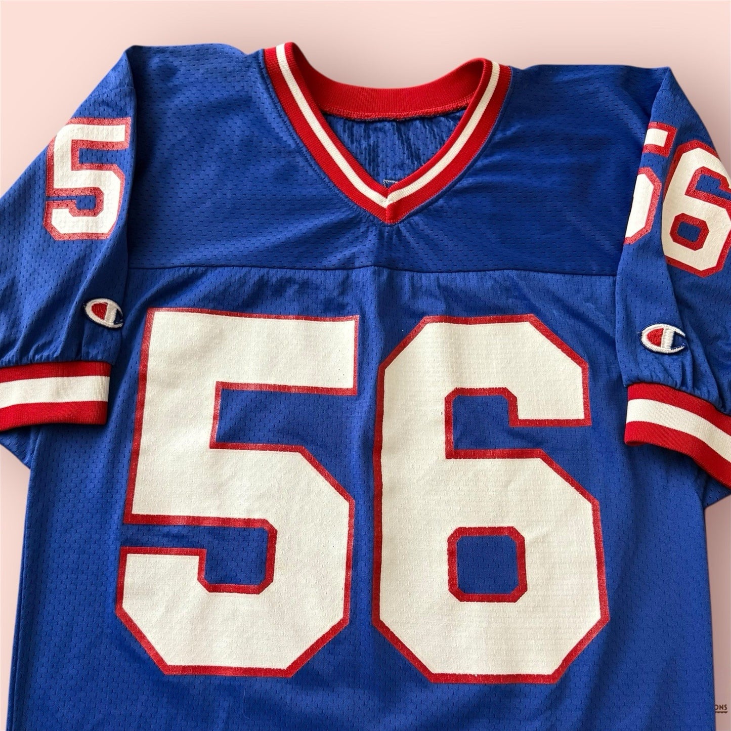 Champion NFL New York Giants Lawrence Taylor Football Jersey Mens 40 Medium