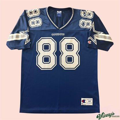 Vintage Champion NFL Dallas Cowboys Michael Irvin Football Jersey Mens 44 Large