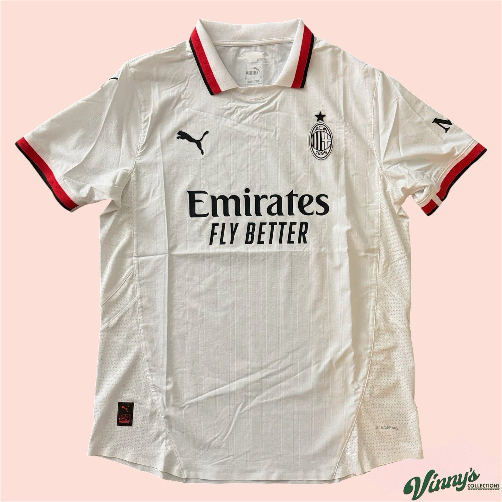 Puma 2024 AC Milan Soccer Jersey Away Kit Mens XL