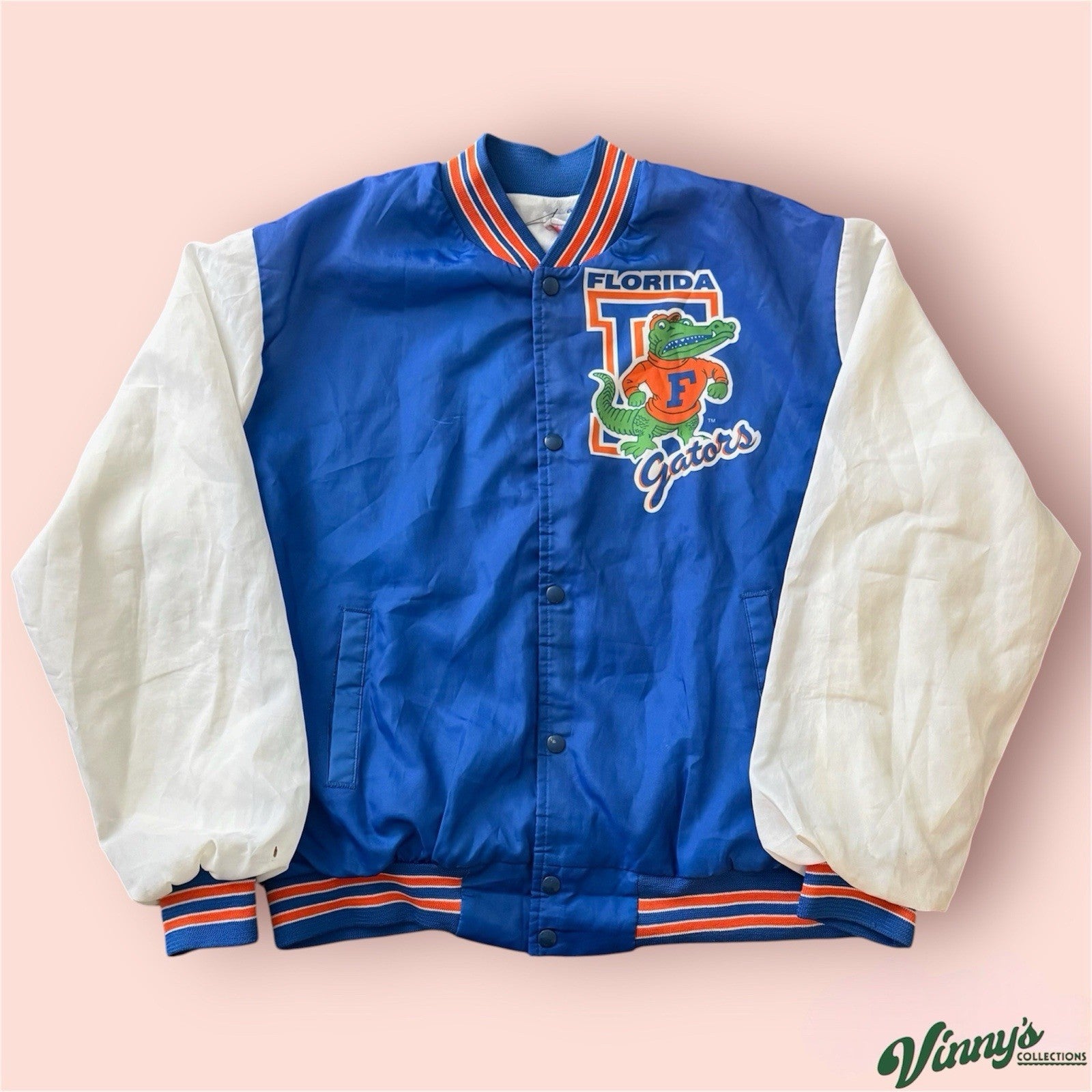 Vintage Chalk Line NCAA Florida Gators Fanimation Bomber Jacket Mens XL