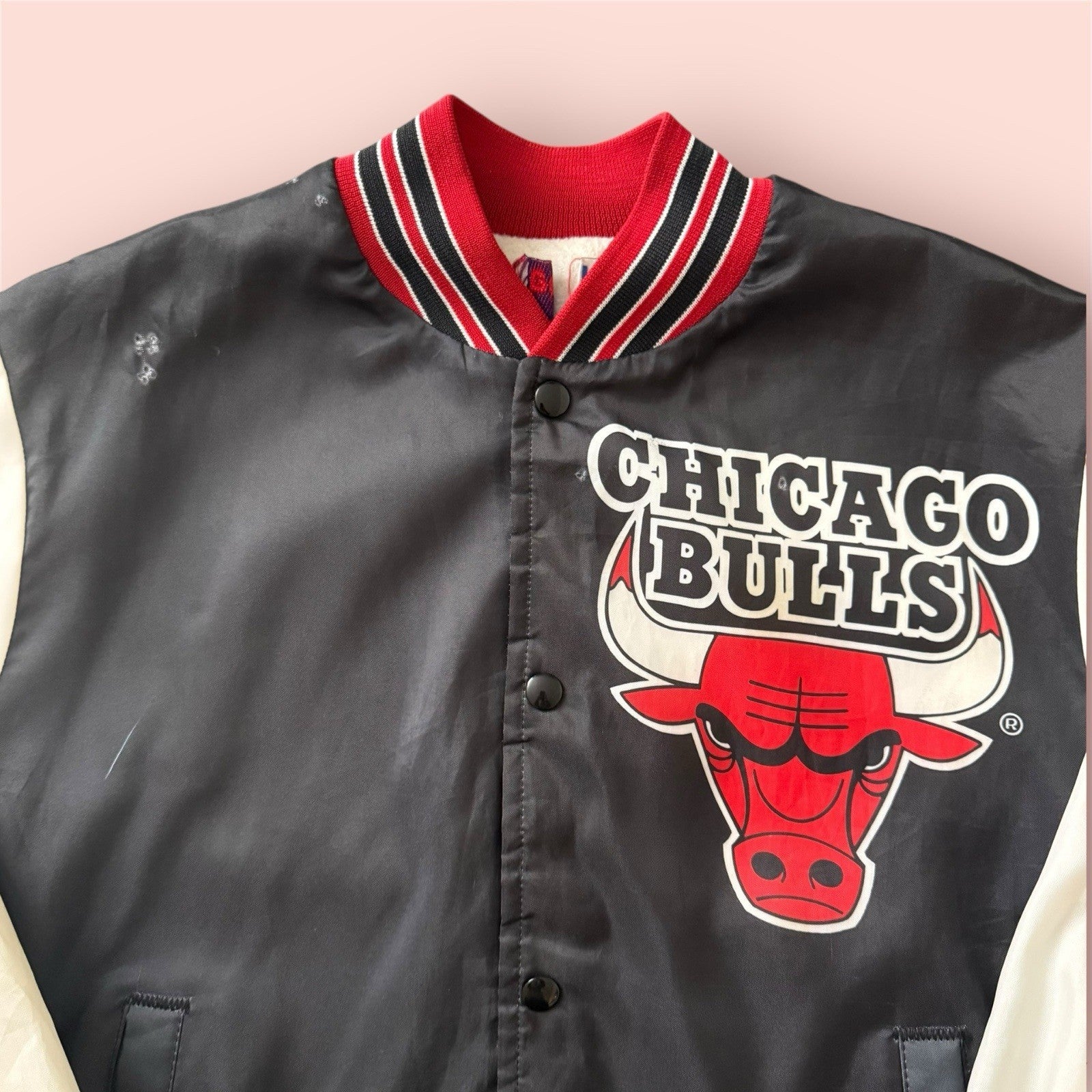 Vintage Chalk Line NBA Chicago Bulls Basketball Fanimation Jacket Mens Small