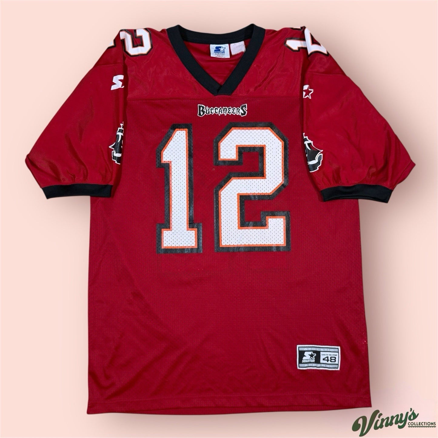 Vintage Starter NFL Tampa Buccaneers Trent Dilfer Football Jersey Mens 48 Large